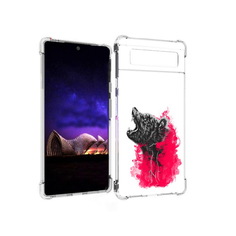 Чехол MyPads Tocco для Google Pixel 6 медведь в дымке