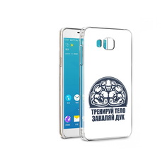 Чехол MyPads Tocco для Samsung Galaxy Alpha бодибилдинг закаляй дух (PT13063.503.234)