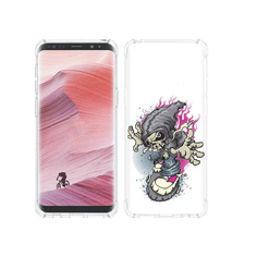 Чехол MyPads Tocco для Samsung Galaxy S9 нарисованный скелет на скейт борде