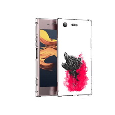 Чехол MyPads Tocco для Sony Xperia XZ1 Compact медведь в дымке (PT91855.237.463)