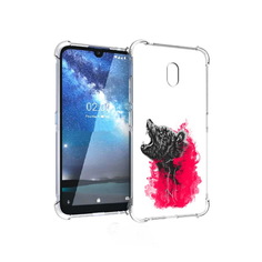 Чехол MyPads Tocco для ZTE Blade L8 медведь в дымке (PT136677.443.463)