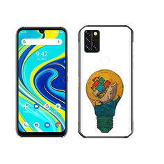 Чехол MyPads Tocco для Umidigi A7 Pro кит в лампочке с парусами