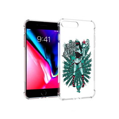 Чехол MyPads Tocco для Apple iPhone 8 Plus нарисованная девушка в татуировках