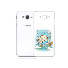 Чехол MyPads Tocco для Samsung Galaxy J5 Счастливый чемодан (PT29188.586.166)