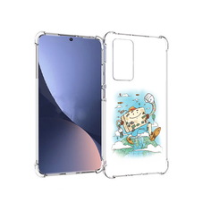 Чехол MyPads Tocco для Xiaomi 12 Счастливый чемодан (PT226952.288.166)