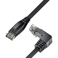 Патч-корд верхний угол UTP cat.5e LAN компьютерный интернет кабель провод GCR-53933
