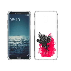 Чехол MyPads Tocco для Samsung Galaxy J3 медведь в дымке (PT226926.574.463)