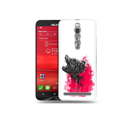 Чехол MyPads Tocco для Asus Zenfone 2 (ZE550ML) медведь в дымке (PT11329.657.463)