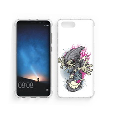 Чехол MyPads Tocco для Honor V10 нарисованный скелет на скейт борде (PT98539.62.512)