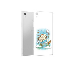 Чехол MyPads Tocco для Sony Xperia XA1 Счастливый чемодан (PT67093.240.166)