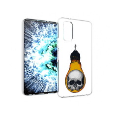 Чехол MyPads Tocco для Vivo IQOO Neo 3 череп в лампочке (PT157205.400.676)