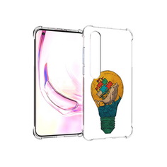 Чехол MyPads Tocco для Xiaomi Mi 10 Pro кит в лампочке с парусами (PT144585.295.387)