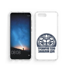 Чехол MyPads Tocco для Honor V10 бодибилдинг закаляй дух (PT98539.62.234)