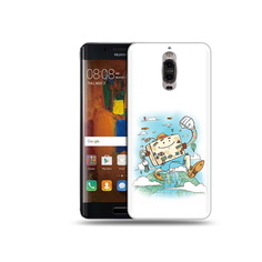 Чехол MyPads Tocco для Huawei Mate 9 Pro Счастливый чемодан (PT50613.55.166)