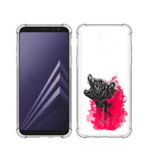 Чехол MyPads Tocco для Samsung Galaxy A6 (2018) медведь в дымке (PT111558.582.463)