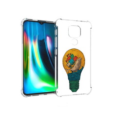 Чехол MyPads Tocco для Motorola Moto E7 Plus кит в лампочке с парусами (PT155921.339.387)