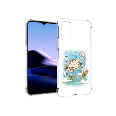 Чехол MyPads Tocco для Vivo Y20 Счастливый чемодан (PT154038.379.166)
