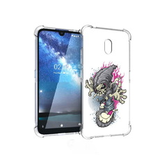 Чехол MyPads Tocco для ZTE Blade L8 нарисованный скелет на скейт борде (PT136677.443.512)