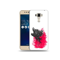 Чехол MyPads Tocco для Asus ZenFone 3 медведь в дымке (PT40480.655.463)