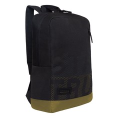 Рюкзак мужской Grizzly RQL-313-3, черный - хаки