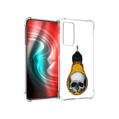 Чехол MyPads Tocco для Motorola 20 череп в лампочке (PT227072.363.676)