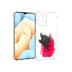 Чехол MyPads Tocco для Vivo U5 медведь в дымке (PT226979.416.463)