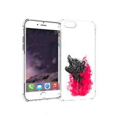 Чехол MyPads Tocco для Apple iPhone 6 медведь в дымке (PT54043.605.463)
