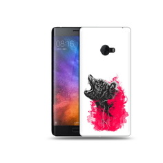 Чехол MyPads Tocco для Xiaomi Mi Note 2 медведь в дымке (PT91960.333.463)