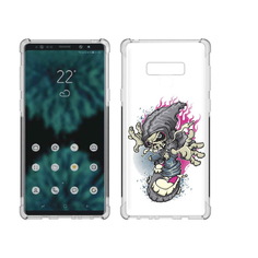 Чехол MyPads Tocco для Samsung Galaxy Note 9 нарисованный скелет на скейт борде