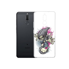 Чехол MyPads Tocco для Huawei Nova 2i нарисованный скелет на скейт борде (PT92543.64.512)