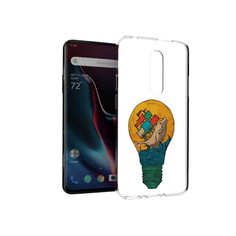 Чехол MyPads Tocco для OnePlus 7 Pro кит в лампочке с парусами (PT139735.130.387)