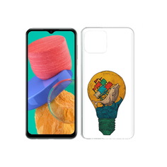 Чехол MyPads Tocco для Samsung Galaxy M33 кит в лампочке с парусами (PT227322.603.387)