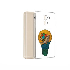 Чехол MyPads Tocco для Xiaomi Redmi 4 Pro кит в лампочке с парусами (PT47305.303.387)