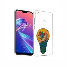 Чехол MyPads Tocco для Asus ZenFone Max Pro (M2) (ZB631KL) кит в лампочке с парусами