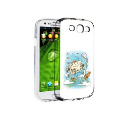 Чехол MyPads Tocco для Samsung Galaxy S3 Счастливый чемодан (PT123108.507.166)