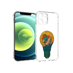 Чехол MyPads Tocco для Apple iPhone 13 Pro кит в лампочке с парусами (PT163086.612.387)