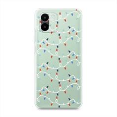 Чехол на Xiaomi Redmi A1 "Разноцветная гирлянда" Case Place
