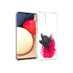 Чехол MyPads Tocco для Samsung Galaxy A02s медведь в дымке (PT156738.479.463)