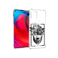 Чехол MyPads Tocco для Motorola Moto G черно белая ваза в абстракции (PT227067.359.678)
