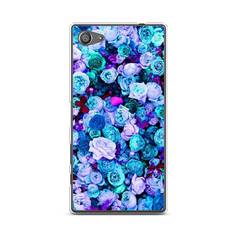 Чехол для Sony Xperia Z5 compact "Цветочный ковер" Case Place
