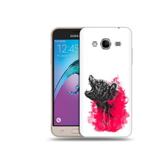 Чехол MyPads Tocco для Samsung Galaxy J3 (2016) медведь в дымке (PT29089.580.463)