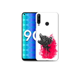Чехол MyPads Tocco для Honor 9C медведь в дымке (PT149389.41.463)