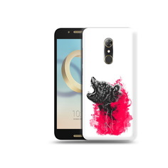 Чехол MyPads Tocco для Alcatel A7 медведь в дымке (PT133991.671.463)