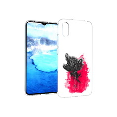 Чехол MyPads Tocco для Xiaomi Redmi 9A медведь в дымке (PT151022.270.463)