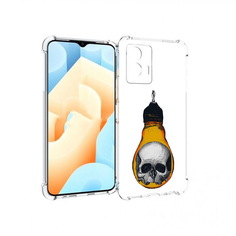 Чехол MyPads Tocco для Vivo U5 череп в лампочке (PT226979.416.676)