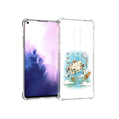 Чехол MyPads Tocco для OnePlus 8 Счастливый чемодан (PT147214.134.166)