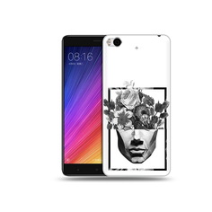 Чехол MyPads Tocco для Xiaomi Mi 5S черно белая ваза в абстракции (PT91899.330.678)