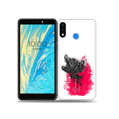 Чехол MyPads Tocco для BQ 5740G Spring медведь в дымке