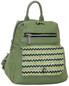Рюкзак женский VELINA FABBIANO E 571330 темный зеленый