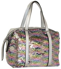 Сумка женская VELINA FABBIANO E 551590 серебро ( металлик), цветной
